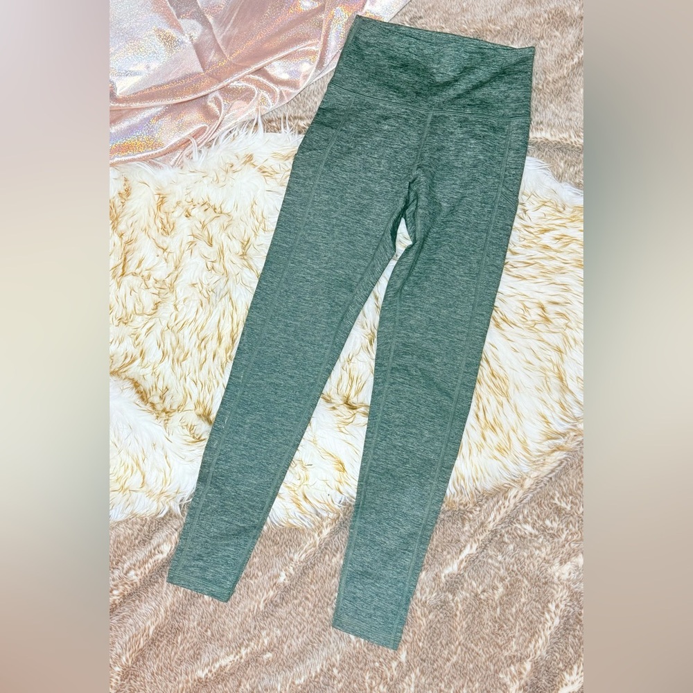 Offline by Aerie Green Space Dyed Leggings NWOT